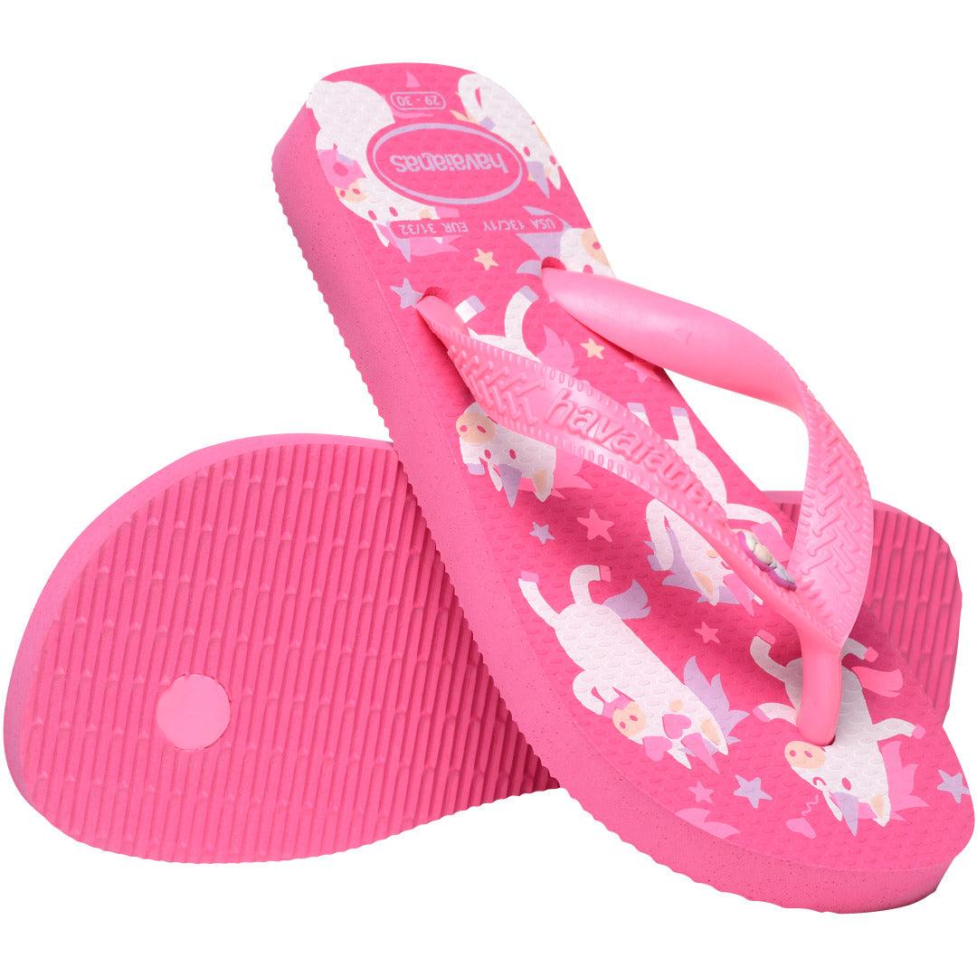 Chinelo Infantil Fantasy Rosa Flux: Conforto e Estilo Mágico para Crianças