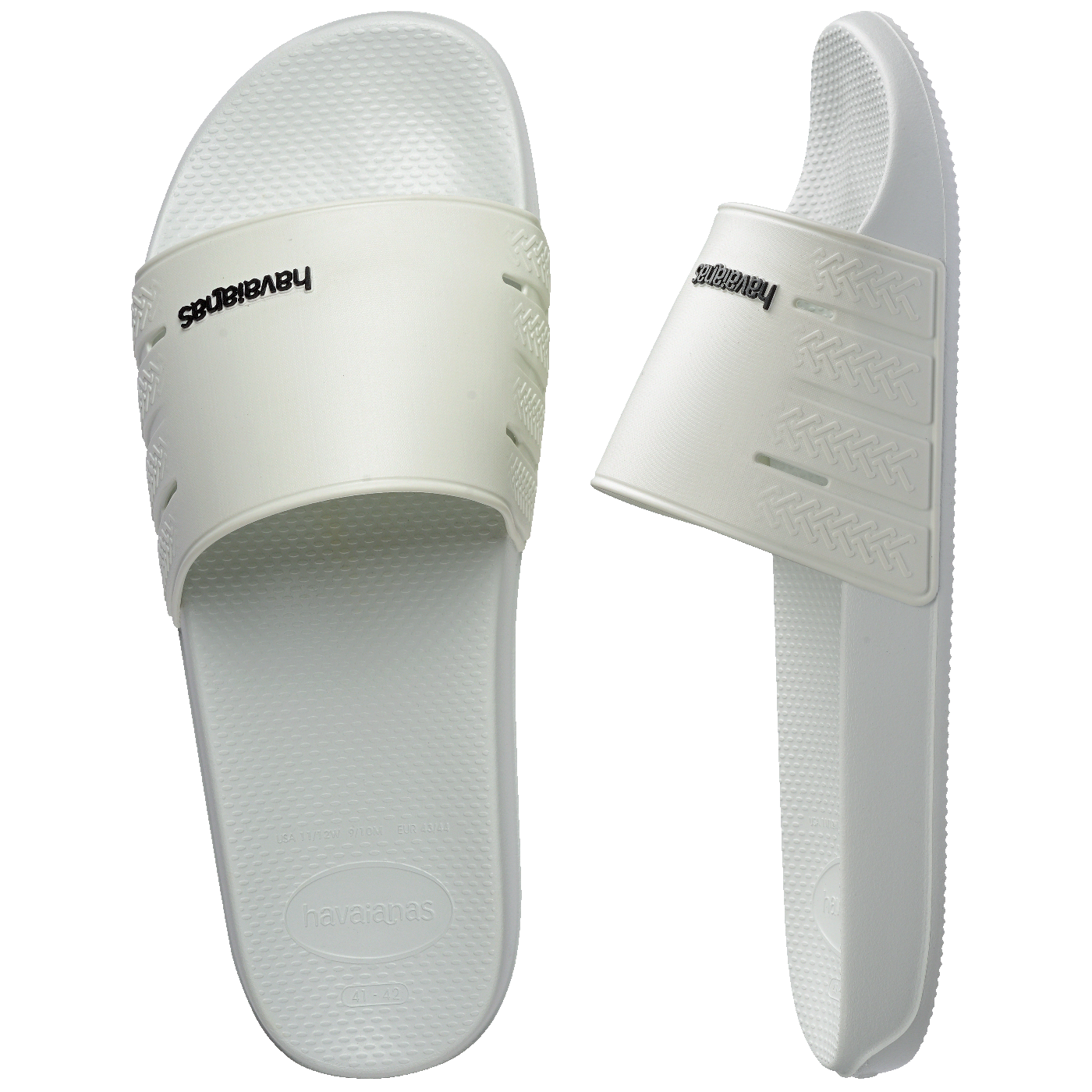 Chinelo Slide Zero Branco: Conforto Leve, Estilo Versátil para o Verão
