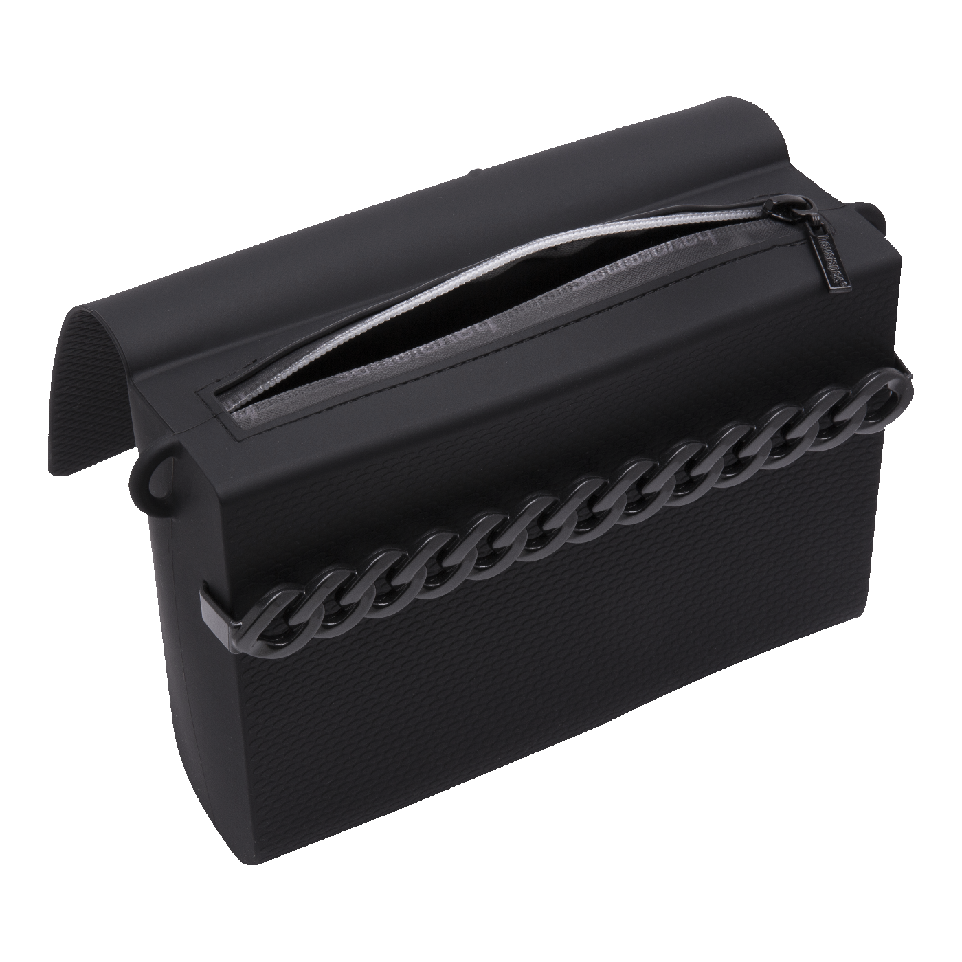 Bolsa Tiracolo Casual Correntes Cromadas: Estilo Único e Praticidade