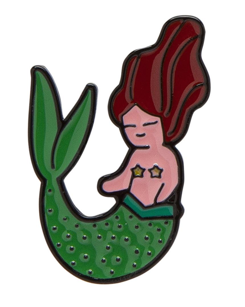 Pin  Cool Sereia Verde: Acessório Divertido para Personalizar Sandálias e Mochilas