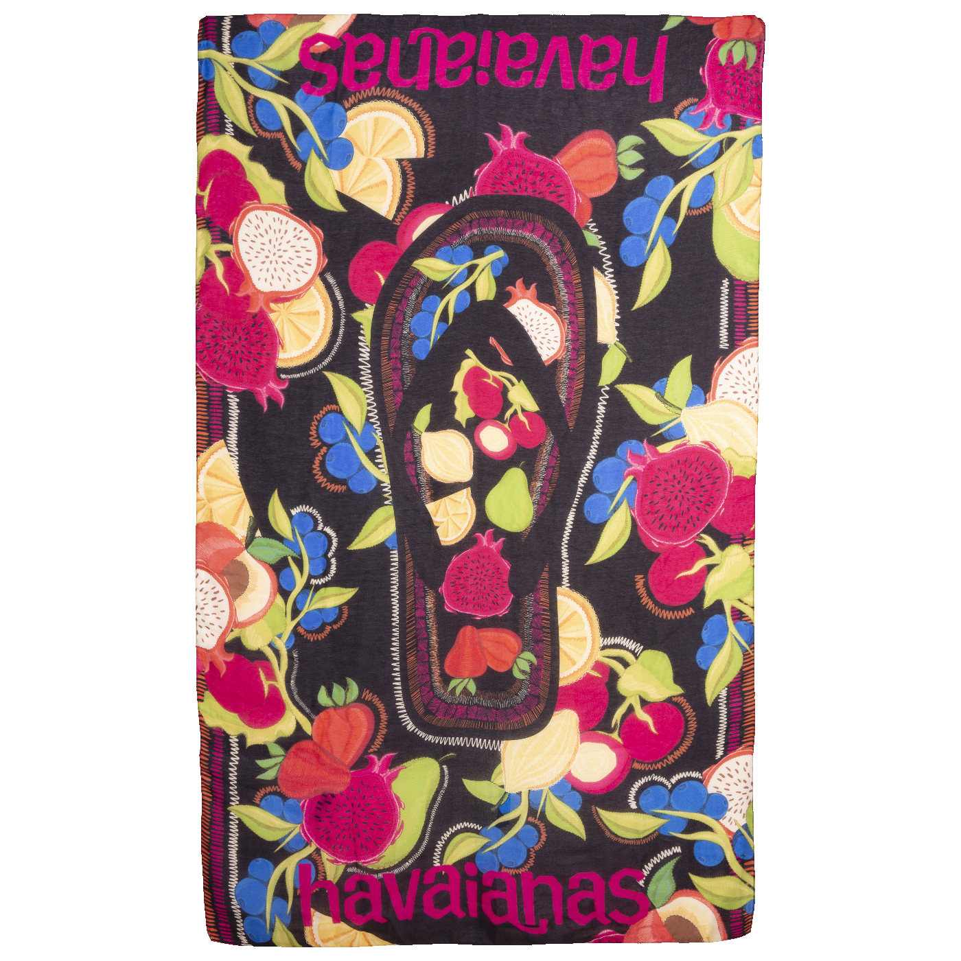 Canga  Estampada Floral Versátil Praia Verão Estilo Autêntico Leve Confortável