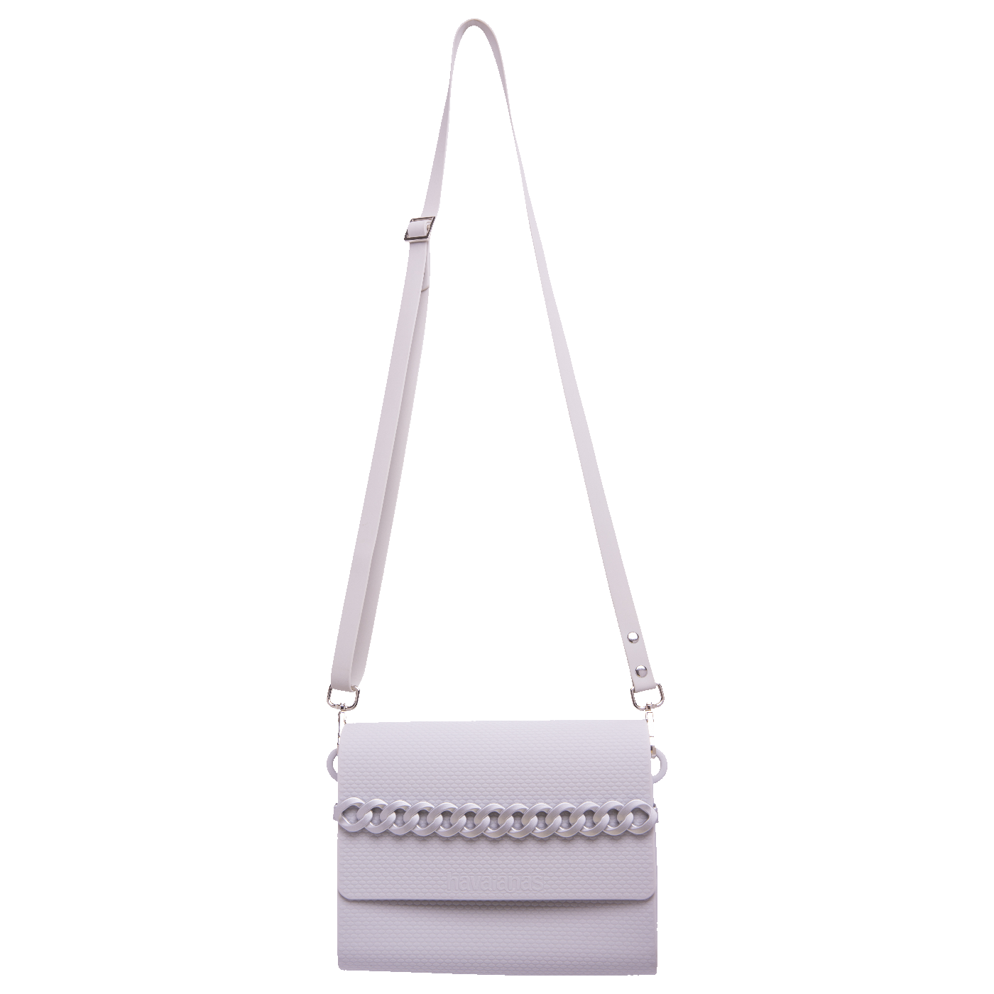 Bolsa Casual  Correntes Cromadas: Estilo Prático e Versátil para seus Essenciais